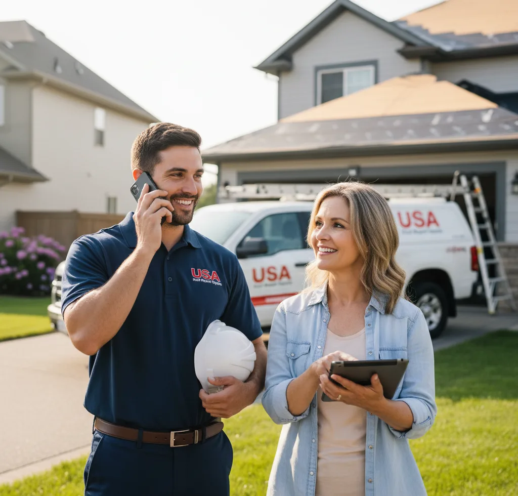 USA Roof Repair Experts customer support in Sherwood
